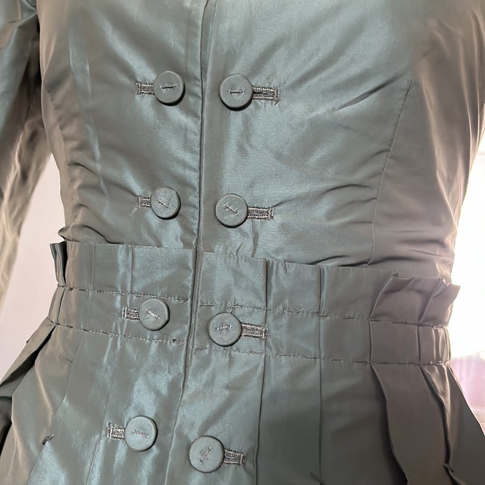 VTG Hoss Intropia Trench Coat/Dress VTG - Picture 9 of 16